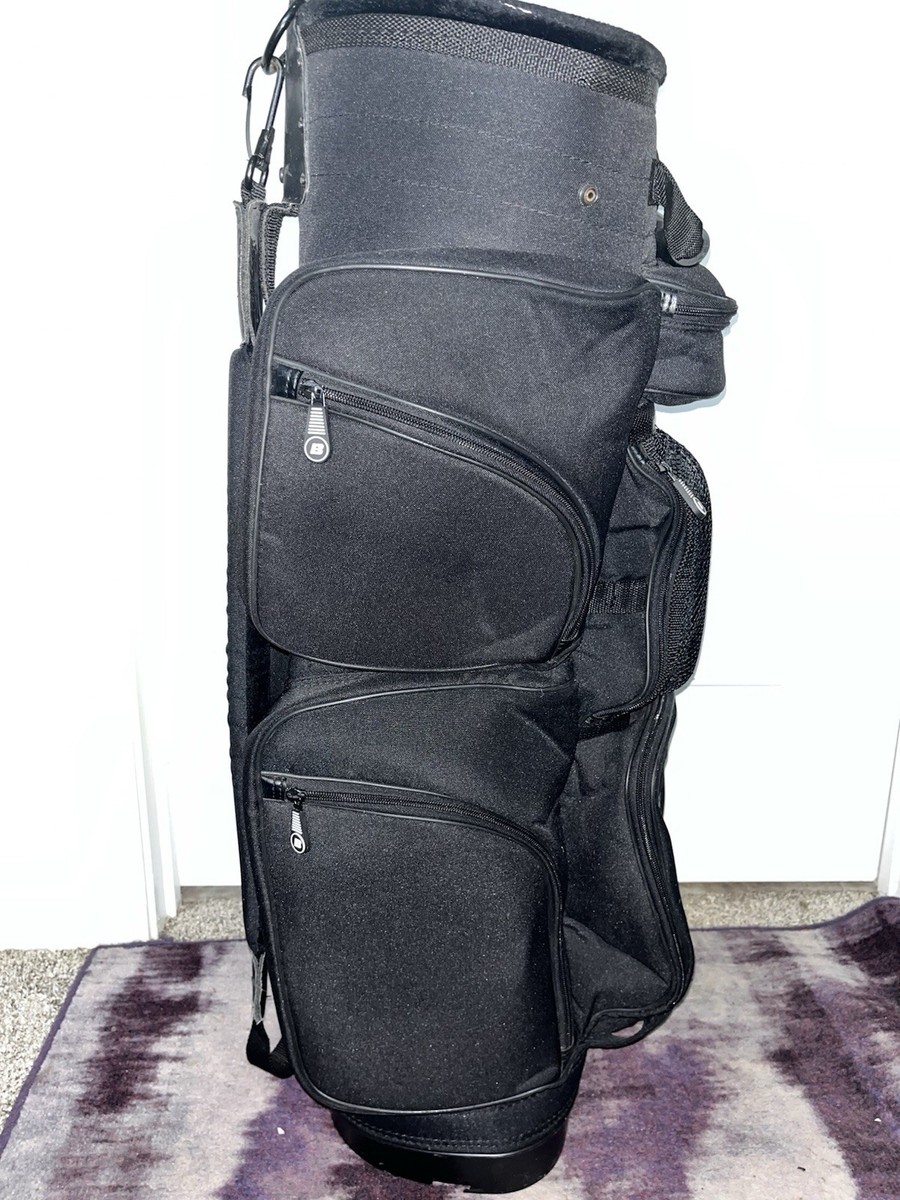 Burton Vintage 6-Way Black Golf Bag with Strap Made in USA | eBay