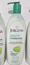 Jergens Pure Hydration Lotion Plant Based Moisturizers 13 oz NEW