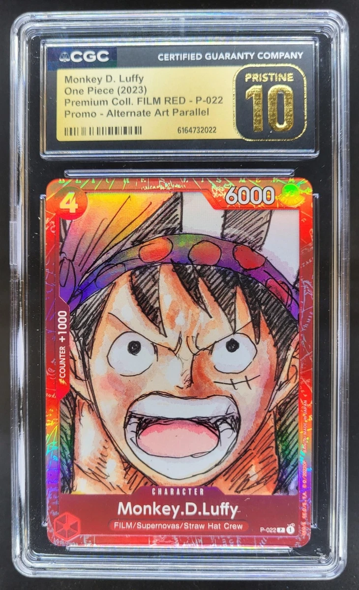 Monkey.D.Luffy P-022 One Piece Promotion Cards for sale | eBay