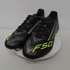 Adidas F50 League FG MG Soccer Cleats JI0007 Black Lucid 