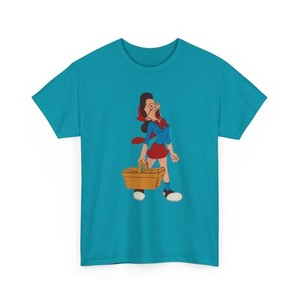 Looney Tunes Little Red Riding Hood Printed T-Shirt Classic Cartoon Collectible