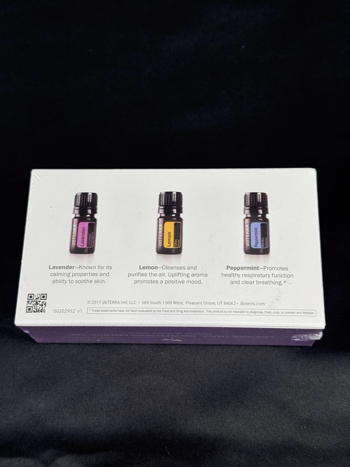 doTERRA Introductory Kit Lavender Lemon Peppermint Oils Three 5ml Bottles - Image 2 of 4