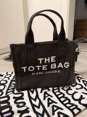 Marc Jacobs Damen Handtasche Schwarz Tote Bag Small Schultertasche