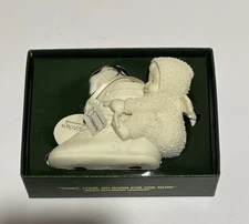 Department 56 Snowbabies "Three, Four, No Room for One More" Christmas Ornament