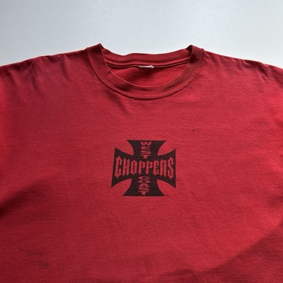 Vintage West Coast Choppers T Shirt Size XL Cash Only & F*ck You