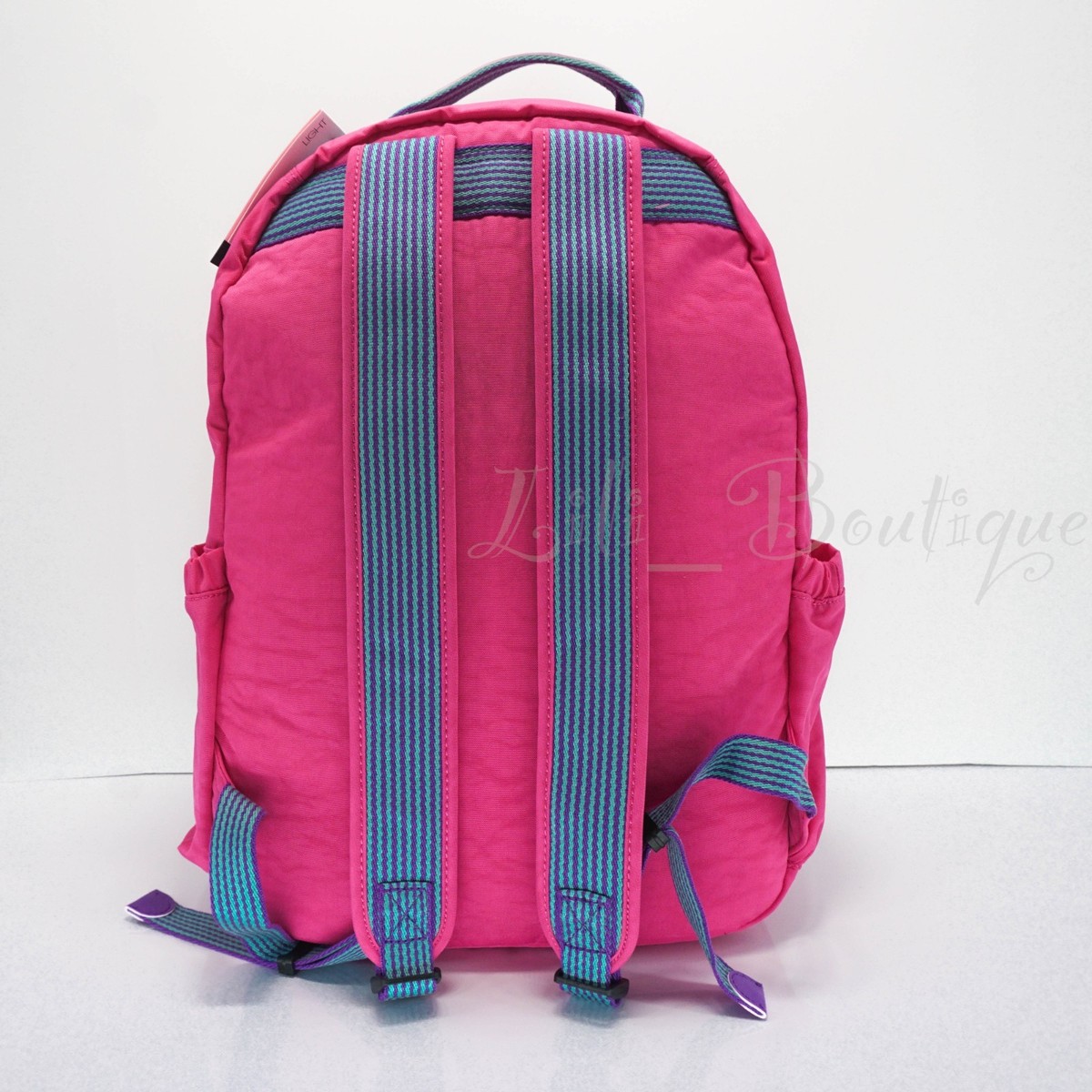 Kipling Seoul Backpack Laptop Travel Bag KI4215 ChromaPop Azalea
