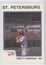 1987 ProCards Minor League Brett Harrison #2013 m5x