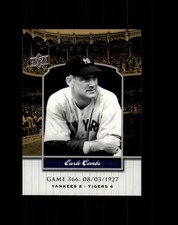 Earle Combs 2008 Upper Deck Yankee Stadium Legacy Game 366 #YSL366 Yankees