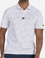 NWT Bad Birdie Golf Core Polo Mens Size Large  Poised To Attack  