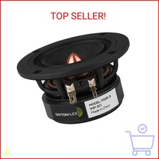 Dayton Audio PS95-8 3-1/2" Point Source Full Range Driver 8 Ohm