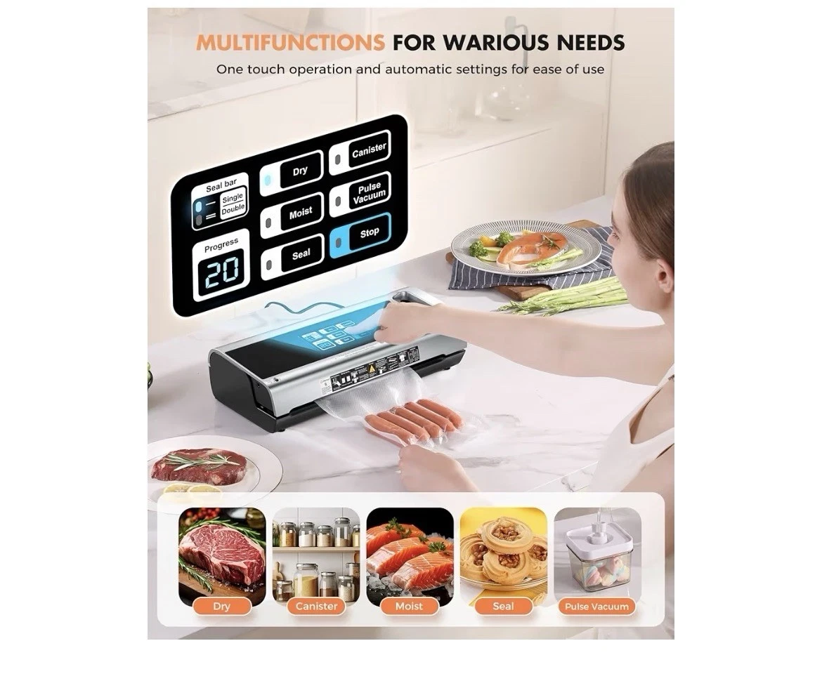 Food Vacuum Sealer Machine,