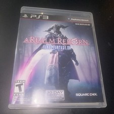 Final Fantasy XIV A Realm Reborn PS3 PlayStation 3 Complete CIB Tested & Working