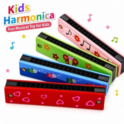 10 Stck. Kinder Mini Mundharmonika Spielzeug Set Party Tasche Füllung Kinder Musik Spielzeug UK Lager