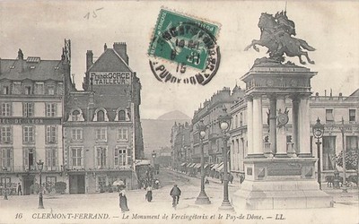 63 Clermont-Ferrand, das Denkmal von Vercingetorix.  51370