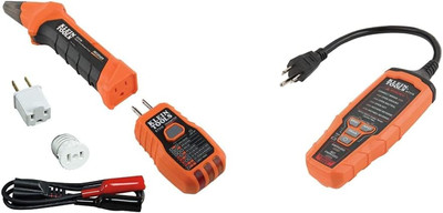 Circuit Breaker & Outlet Tester Tool Kit - 2 Essential Pieces