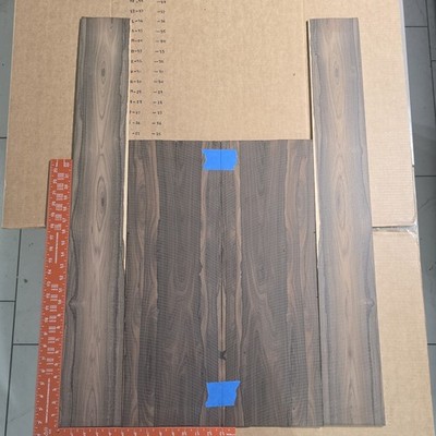 Ziricote Guitar Back And Side Set  seconds  Scratch & Dent electric  Top 67