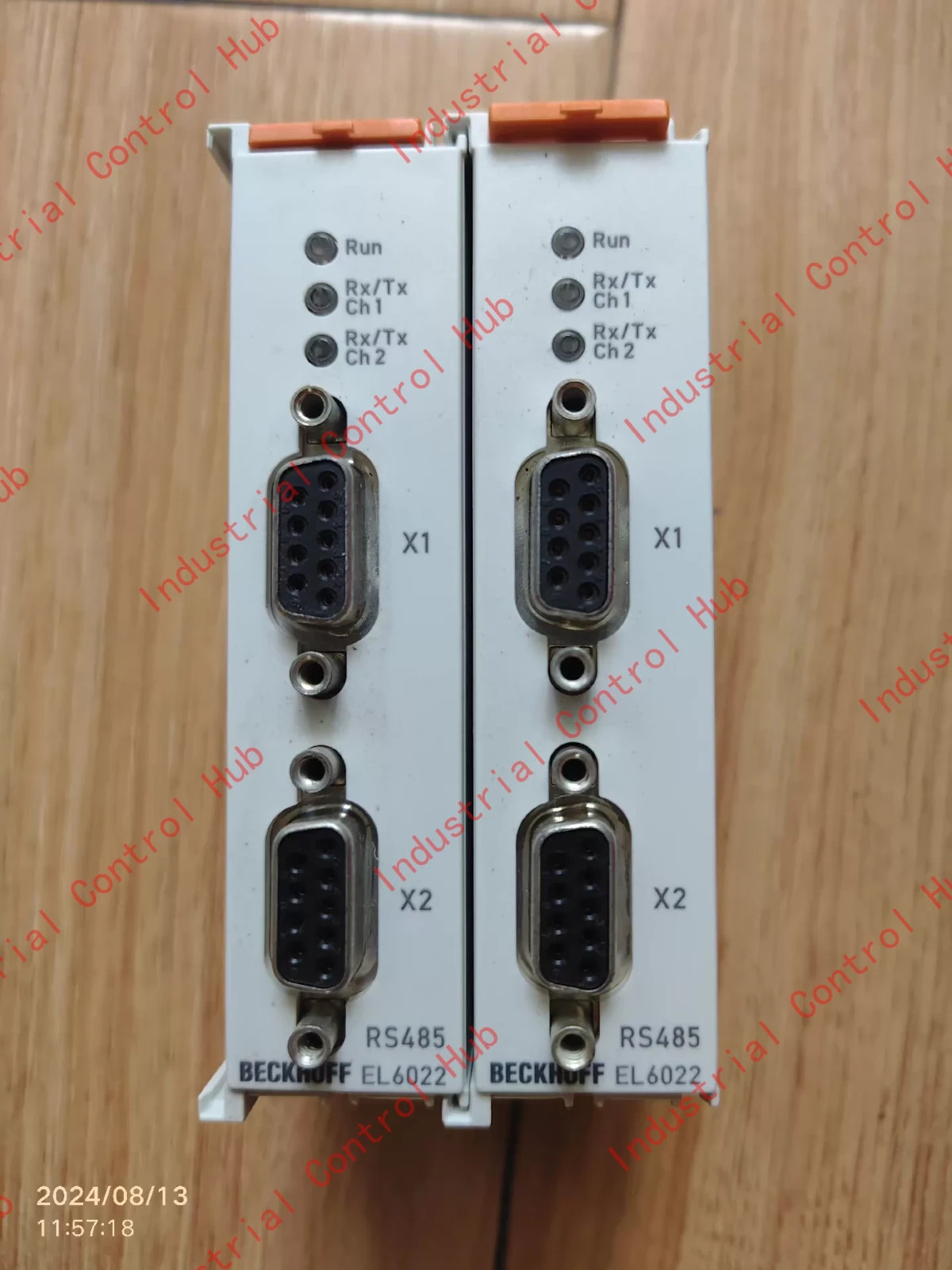 Beckhoff EL6022 EtherCAT Terminal 2 Channel RS422/RS485 Serial Communication Mod