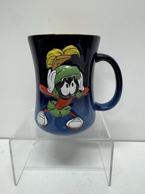 Looney Tunes Marvin Martian 3D Mug Cup Where's the Kaboom 2001 Warner Bros Xpres