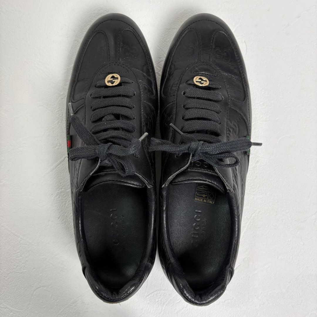 Gucci Gg Pattern Interlocking Low Cut Sneakers 34… - image 3