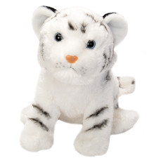 12 Inch CK White Tiger Cub Plush Stuffed Animal by Wild Republic