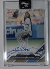 2024 TOPPS NOW #332 JUJU WATKINS AUTO USC-Dodgers 1st Pitch - /99