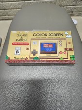 Nintendo - Gioco e Orologio Super Mario Bros - NUOVO IN SCATOLA Spedizione Gratuita