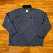 Weatherproof Therma Fleece Storm Mens XXL Quarter Zip Pullover Sweater NWT