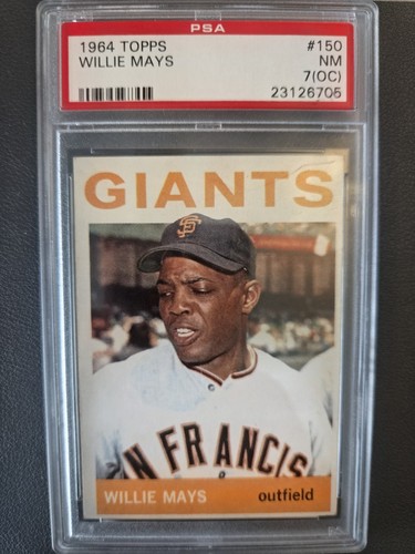 1964 Topps - Willie Mays #150 PSA 7