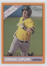 2015 Topps Heritage Minor League Edition Orange Border 21/25 Jordan Luplow 0ne3