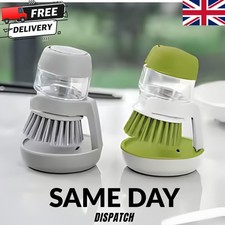 Soap Dispenser, Dishwashing Brush, Home Kitchen Cleaning Brush with Holder