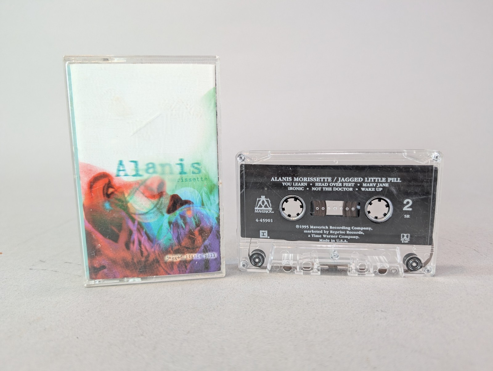 Alanis Morissette Jagged Little Pill Cassette Tape 1995 Alternative Rock Vintage