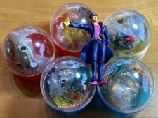 JoJo Bizarre Adventure Gashapon Figure Set 6pc Iggy Cute Rare Authentic