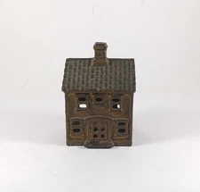 Vintage 1931-1934 A.C Williams Cast Iron House Still Bank, Coin Bank