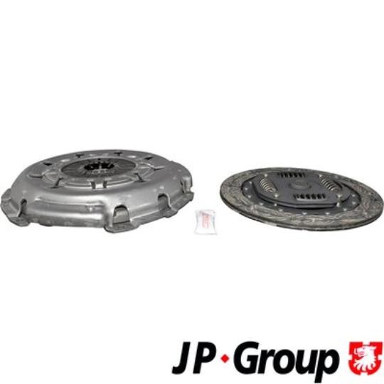 Kit d'embrayage JP GROUP idéal pour trajets quotidiens et vacances en Ford Focus ou Mazda 3