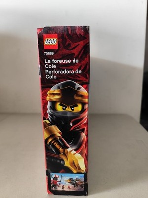 LEGO 70669 COLES EARTH DRILLER NINJAGO RETIRED SET ⚠️WEAR BOX