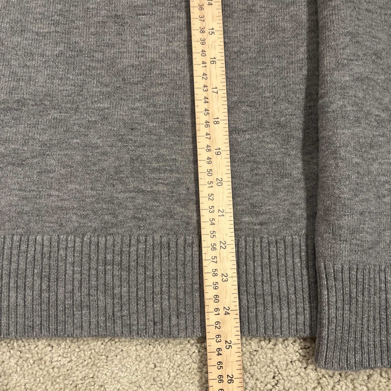 Amazon The Drop Half Zip Pullover Gray Sweater Lo… - image 7