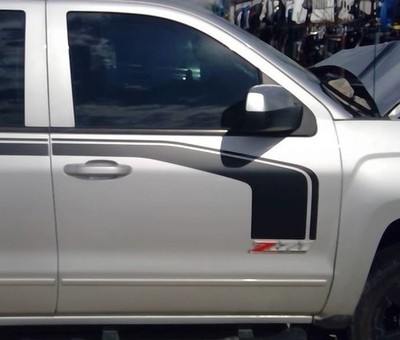 2014-2018 Silverado Sierra Front Passenger Door Assembly w/Glass Silver