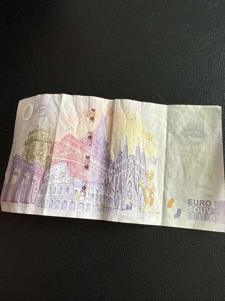 0 Euro Bank note (Souvenir) - Image 2 of 2