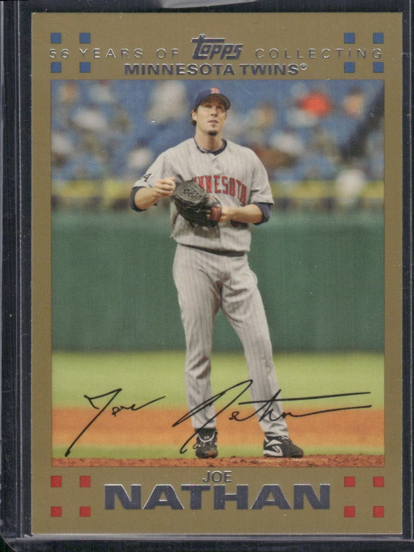 2007 Topps - Joe Nathan #179 Gold /2007