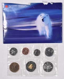 1999 Canada Uncirculated 7 Coin Mint Set 