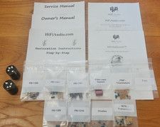 Luxman L-480 amplifier rebuild restoration Capacitor upgrade Kit repair rebuild