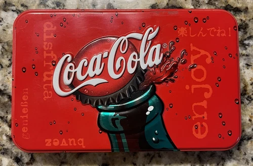 NEW Vintage Coca-Cola Playing Cards 2 Decks Sealed in Collector Tin