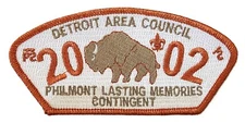 Detroit Area Council (MI) SA-59 2002 Philmont CSP  BSA