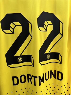 BORUSSIA DORTMUND 11/12 Custom Home BELLINGHAM KIT SHIRT BORUSSIA DORTMUND 11/12 Custom Home BELLINGHAM KIT SHIRT