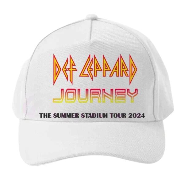 Def Leppard Journey Summer Stadium Tour 2024 Classic Cap