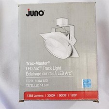 Juno Trac-Master Led Arc Track Light 1388 Lumens 120V T272L 90CRI 3000k