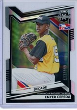 2022 Panini Elite Extra Edition Decade Die-Cut Enyer Cepeda #174 #d 111/999