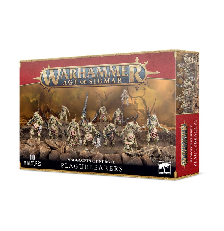 Maggotkin of Nurgle Plaguebearers | Warhammer Age of Sigmar Miniatures
