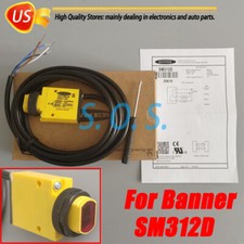 For Banner SM312D Mini-Beam Photoelectric Sensor 25619 - New In Box
