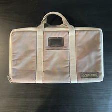 Case Logic Cassette Case 30 Tape Rack and Carrying Case Bag Grey With Handles